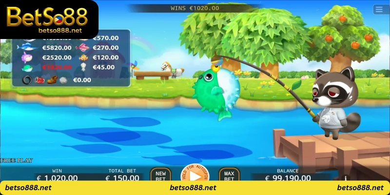 Betso88 gameplay interface showing slot games and casino navigation with vibrant graphics